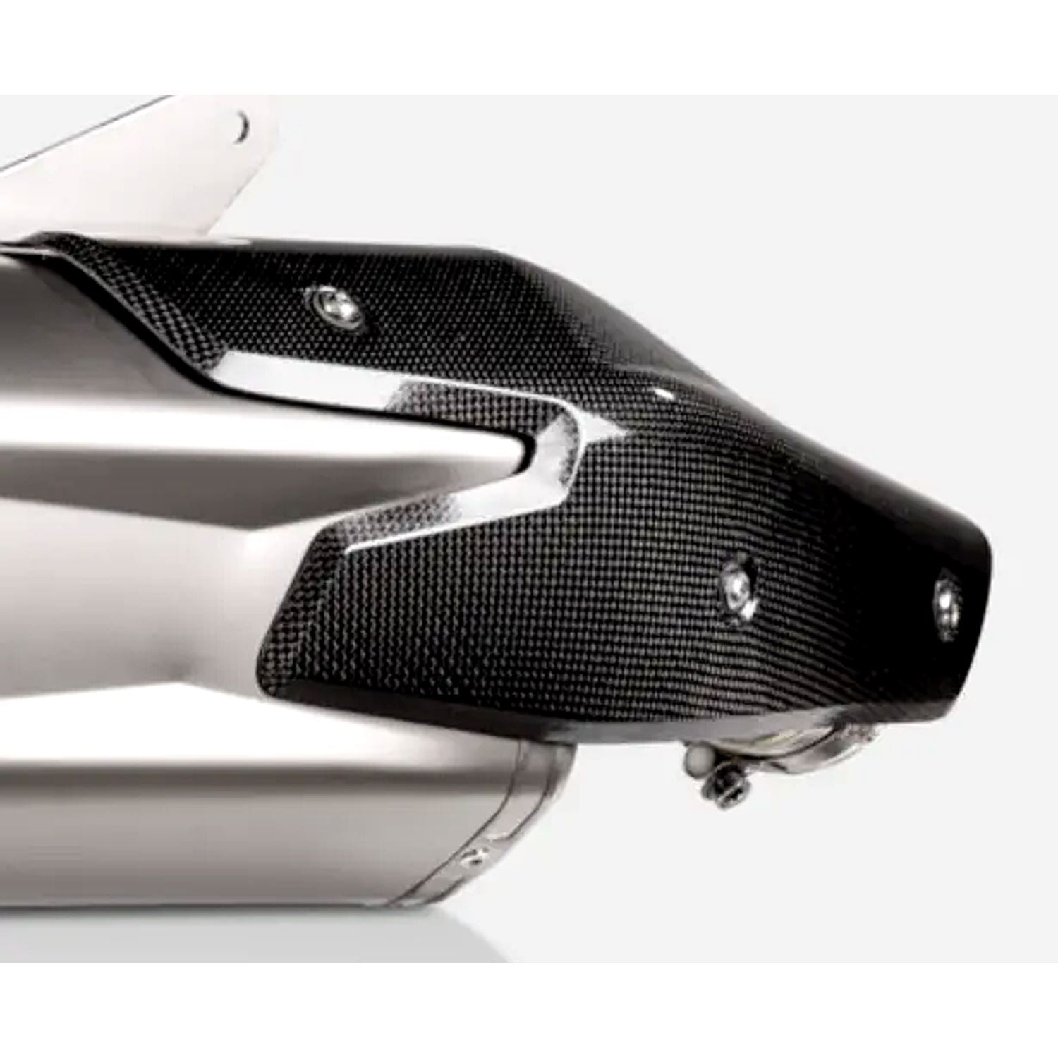 Akrapovic Carbon Fiber Exhaust Heat Shield For Kawasaki H2 1000 SX ABS SE Performance Ninja 2022-2026